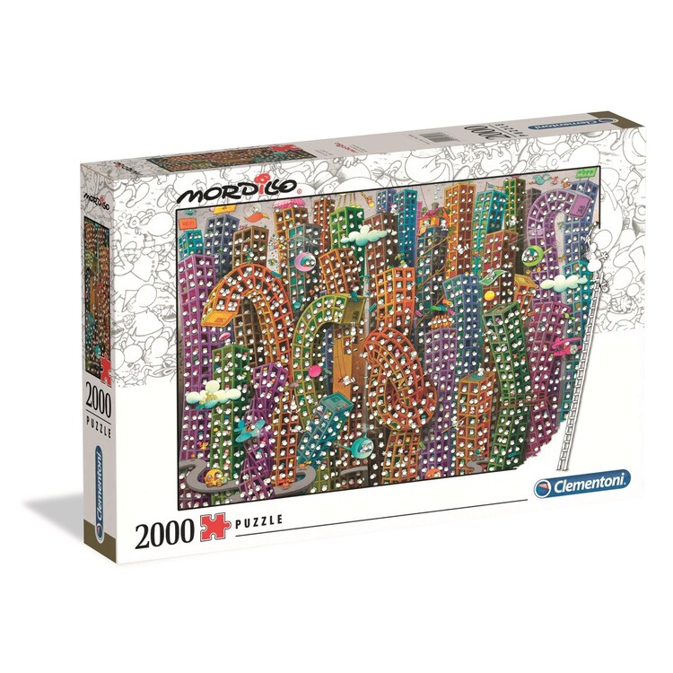 Levně Puzzle Mordillo: The Jungle, 2000 ks