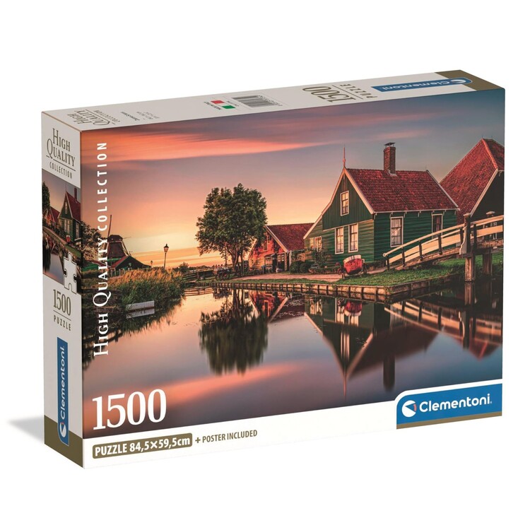 Puzzle Zaanse Schans, 1500 ks