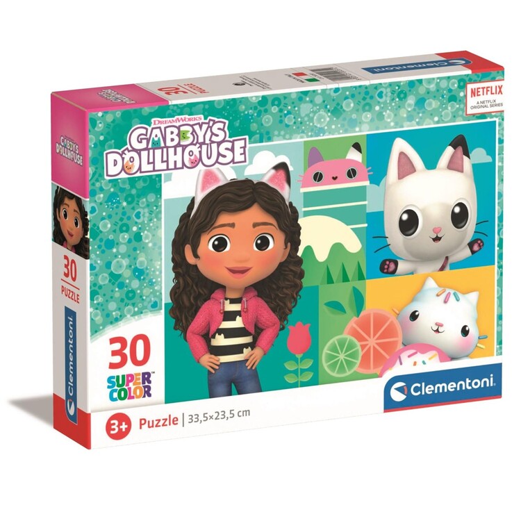 Levně Puzzle Gabby’s Dollhouse, 30 ks