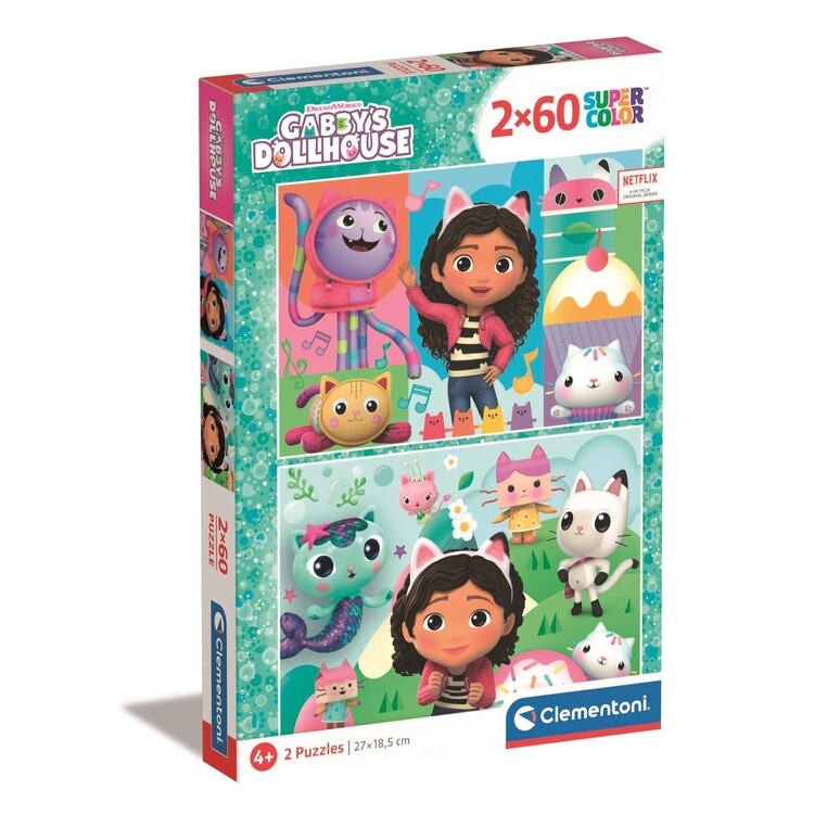 Levně Puzzle Gabby’s Dollhouse, 60 ks