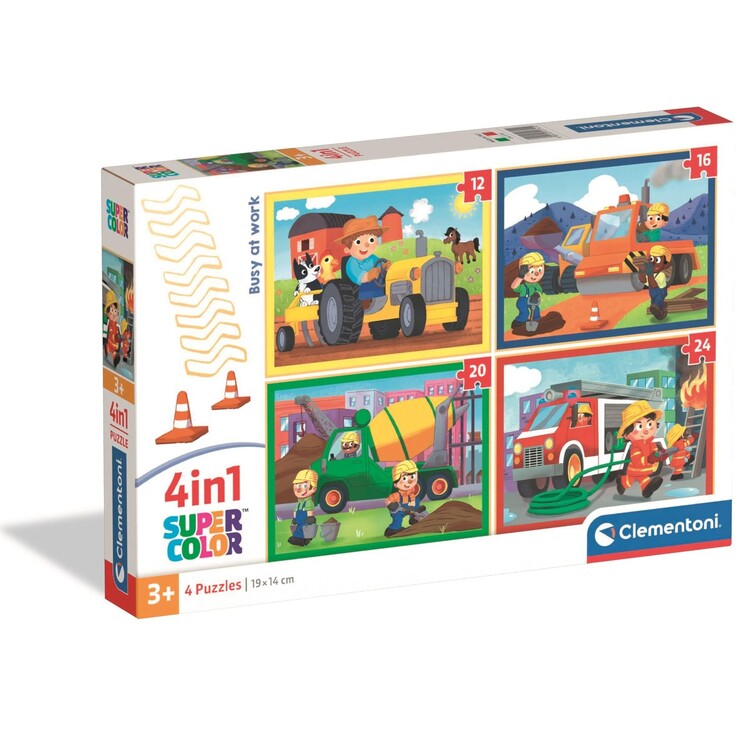 Puzzle Noli Busy at Work, 24 ks