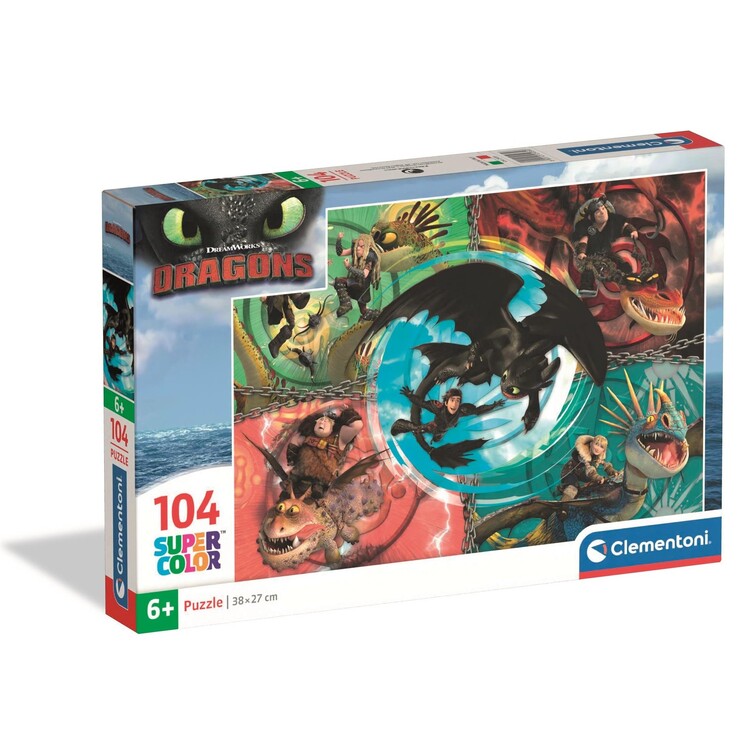 Puzzle How to Train Your Dragon, 104 ks