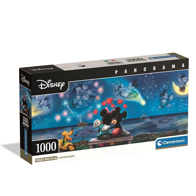 Levně Puzzle Mickey & Minnie, 1000 ks