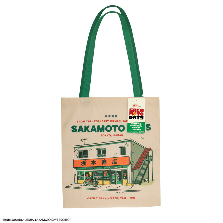 Levně Taška Sakamoto Days - The Legendary Hitman, 100% polyester