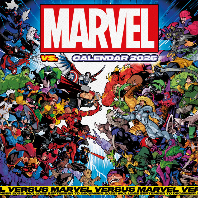 Naptár 2027 Marvel