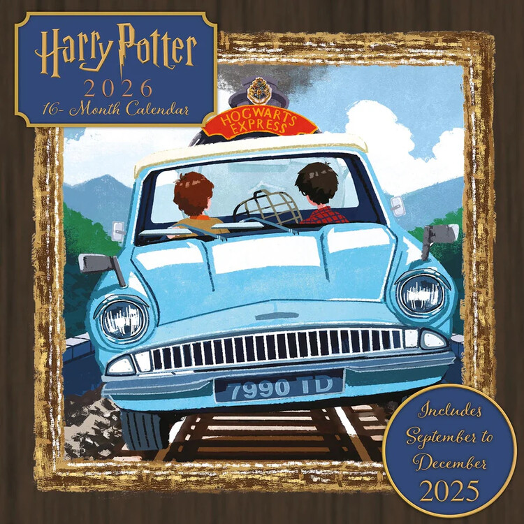 Naptár 2027 Harry Potter - Illustrations