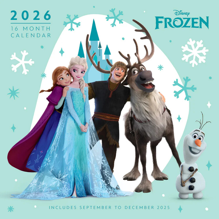 Calendrier 2027 Frozen - Idyllic Wonder