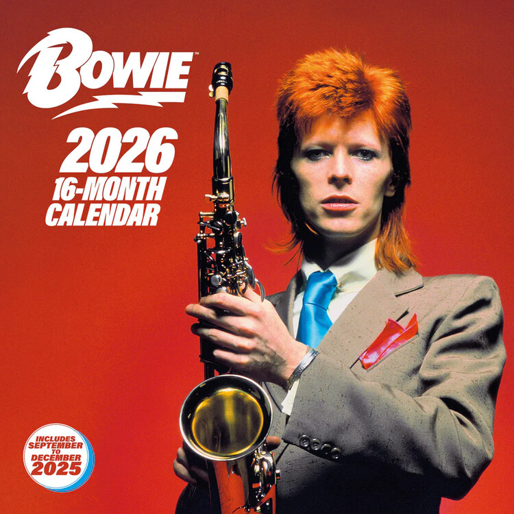 Naptár 2027 David Bowie - Icon