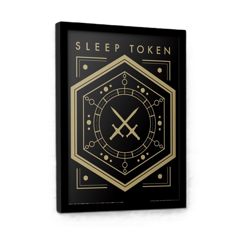 Innrammet plakat Sleep Token - Veridian