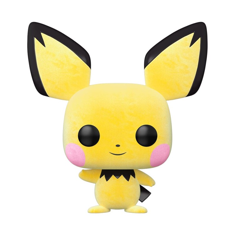Levně Figurka Funko POP! - Pokemon - Flocked Pichu *Exclusive Version*, 9 cm