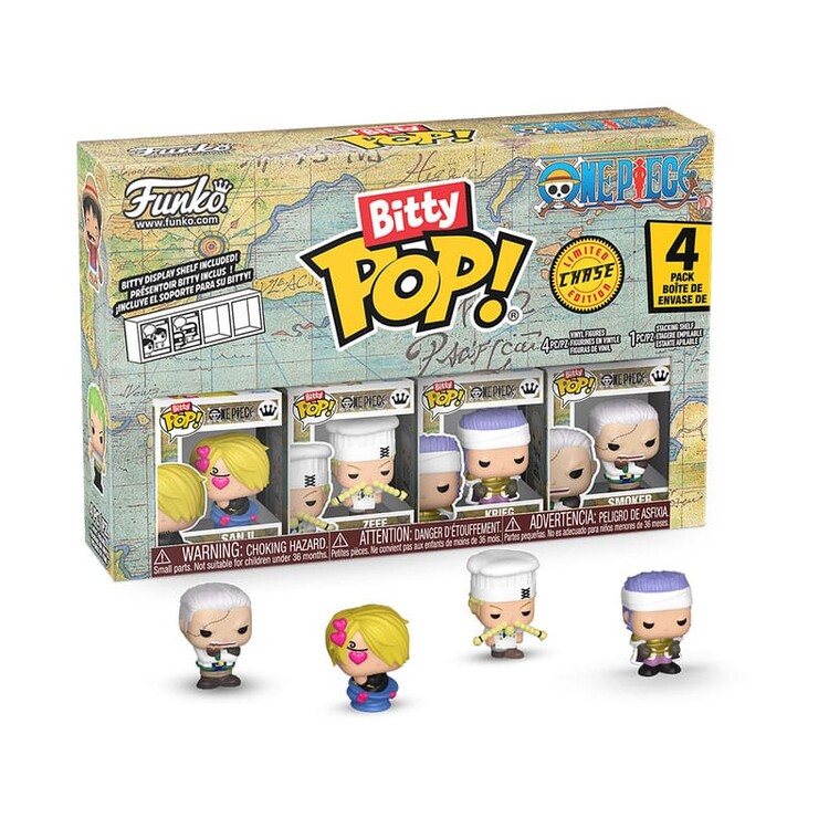 Levně Figurka Bitty Funko POP! - One Piece - Sanji, 2.5 cm