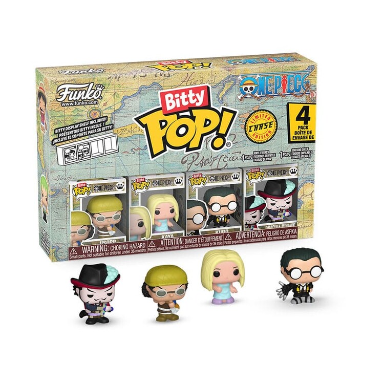 Levně Figurka Bitty Funko POP! - One Piece - Usopp, 2.5 cm