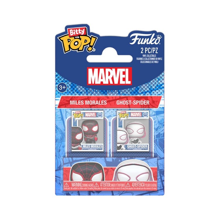Levně Figurka Bitty Funko POP! - Spider-Man - MilesM & SGwen, 2.5 cm