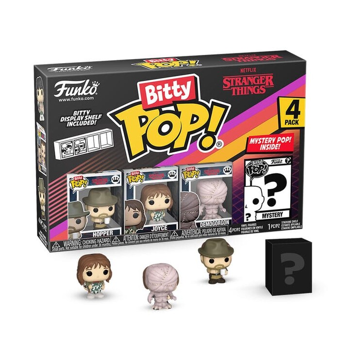 Figura Bitty Funko POP! - Stranger Things - Hopper