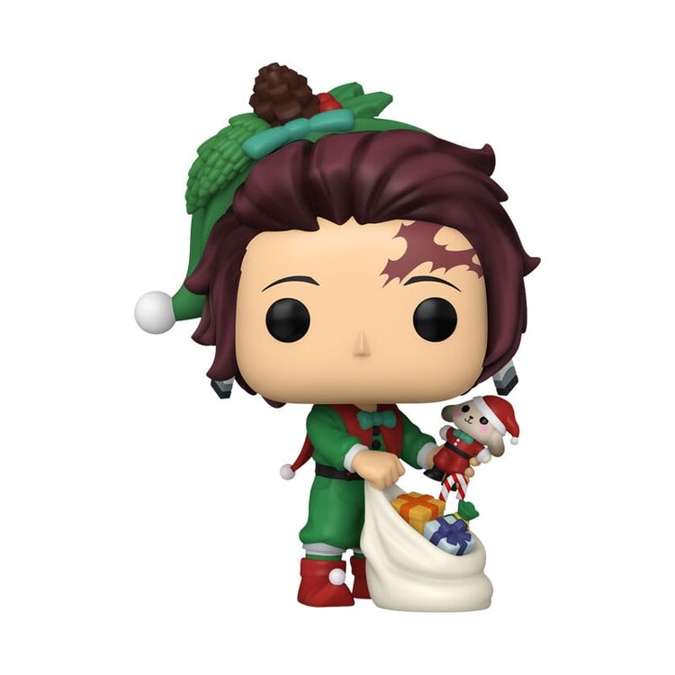 Levně Figurka Funko POP! - Demon Slayer: Kimetsu no Yaiba - Tanjiro - Holi, 9 cm
