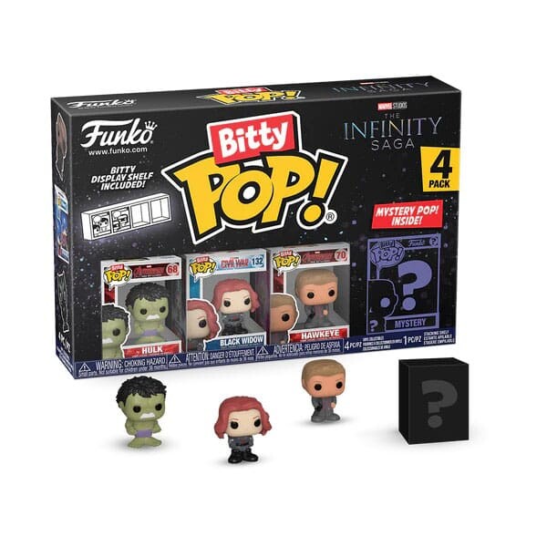 Levně Figurka Bitty Funko POP! - Marvel - Hulk, 2.5 cm