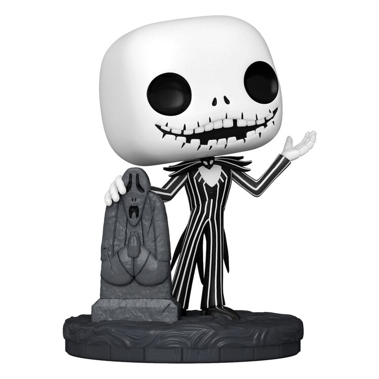 Levně Figurka Funko POP! - Nightmare before Christmas 30th - Jack w/Gravestone, 9 cm