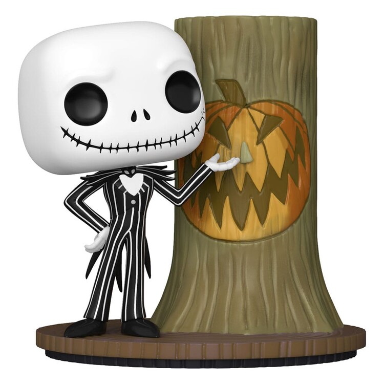 Levně Figurka Deluxe Funko POP! - Nightmare before Christmas 30th - Jack w/H.Town Door, 9 cm