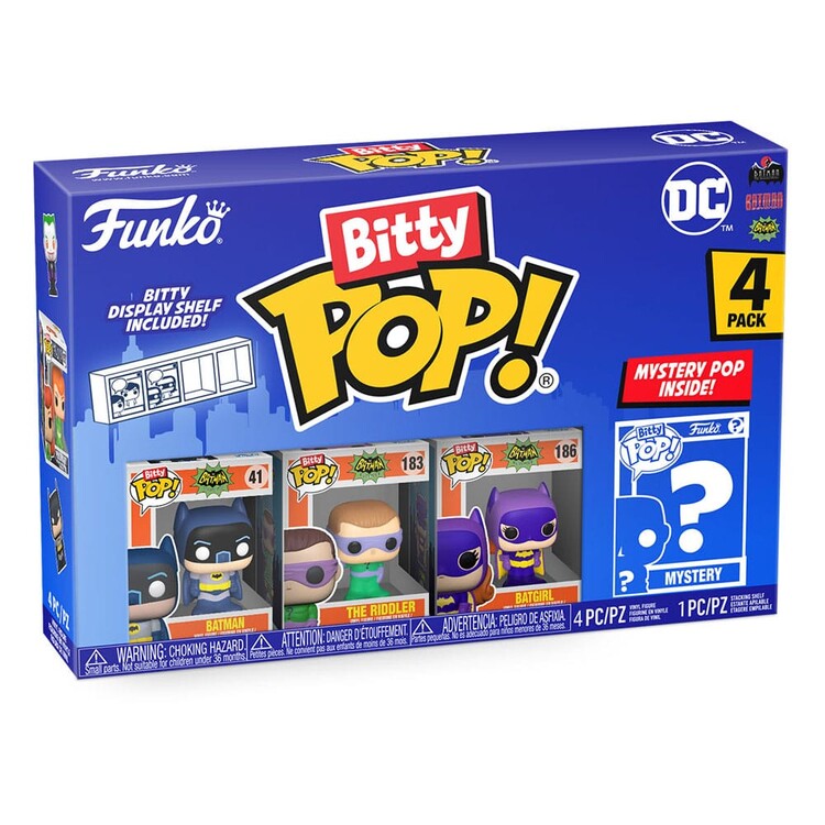 Figuur Bitty Funko POP! - DC - Batman Adam West
