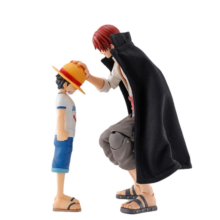 Statuetta One Piece - Shanks & Monkey D. Luffy
