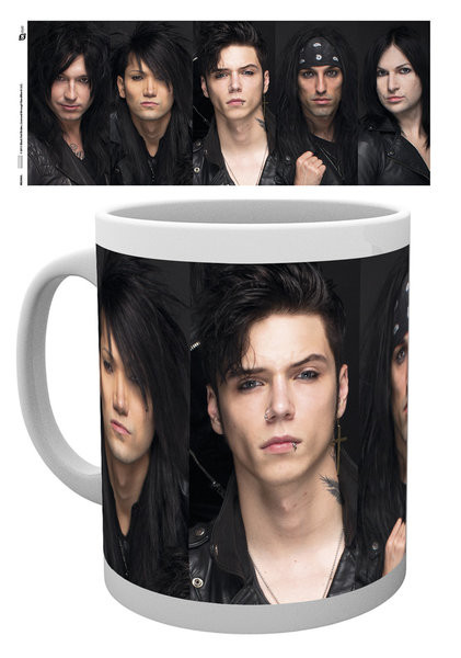 Koffie mok Black Veil Brides - Faces