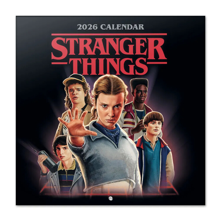 Naptár 2027 Stranger Things