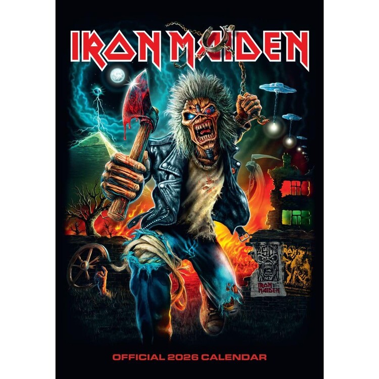 Calendario 2027 Iron Maiden