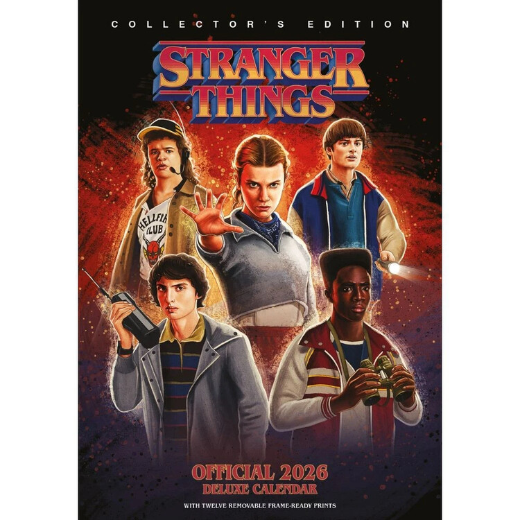 Kalendár 2027 Stranger Things - Deluxe