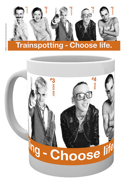 Koffie mok Trainspotting - Cast