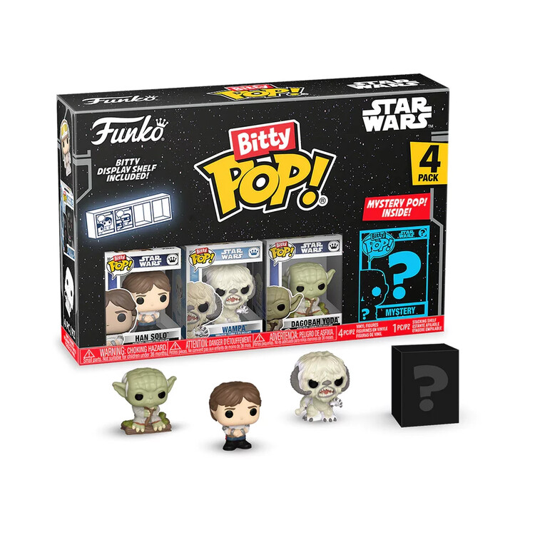 Levně Figurka Bitty Funko POP! - Star Wars - Han, 2.5 cm