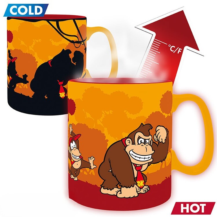 Warmteverandering Mok Donkey Kong