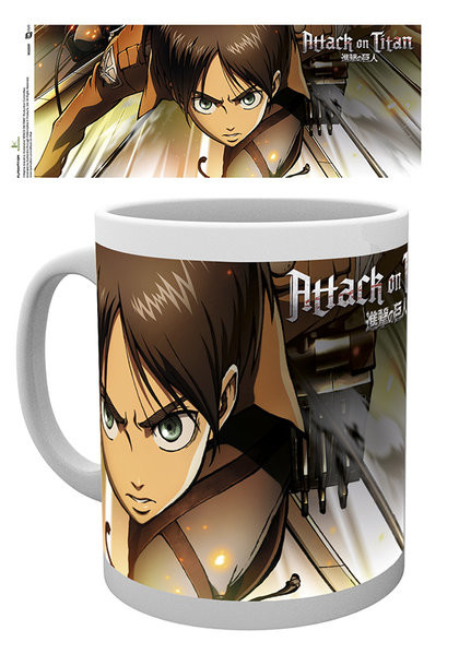 Levně Hrnek Attack on Titan (Shingeki no kyojin) - Attack, 0,33 l