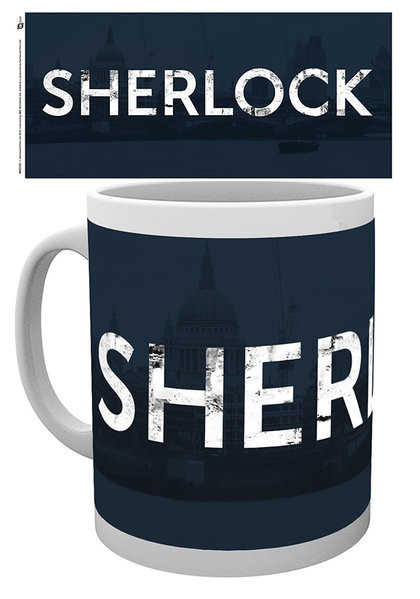 Koffie mok Sherlock - Logo
