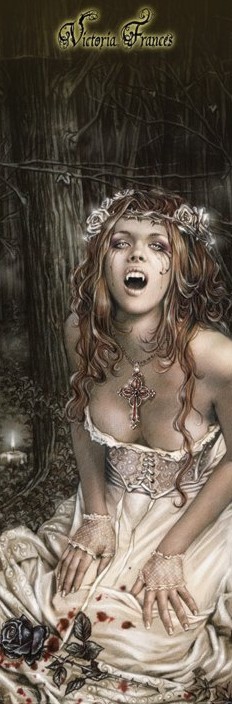 Poster Victoria Frances - vampire