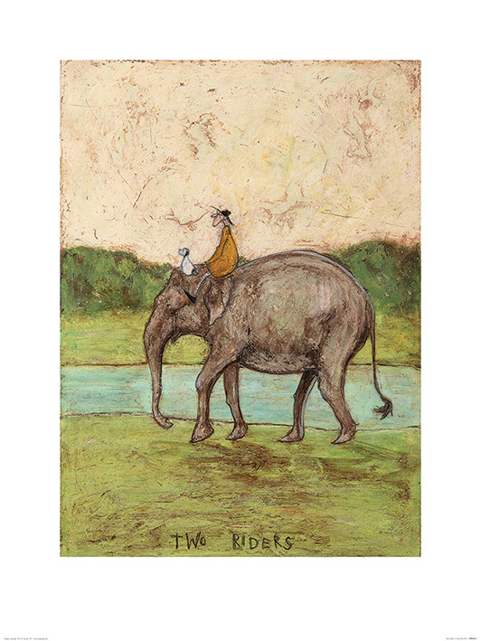Kunstdruck Sam Toft - Two Riders