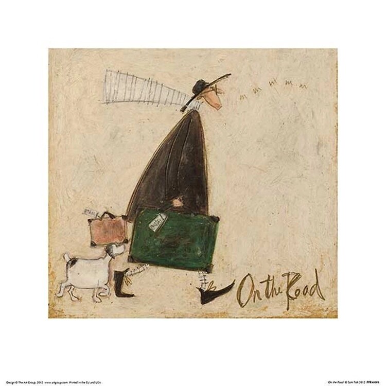 Kunsttrykk Sam Toft - On The Road