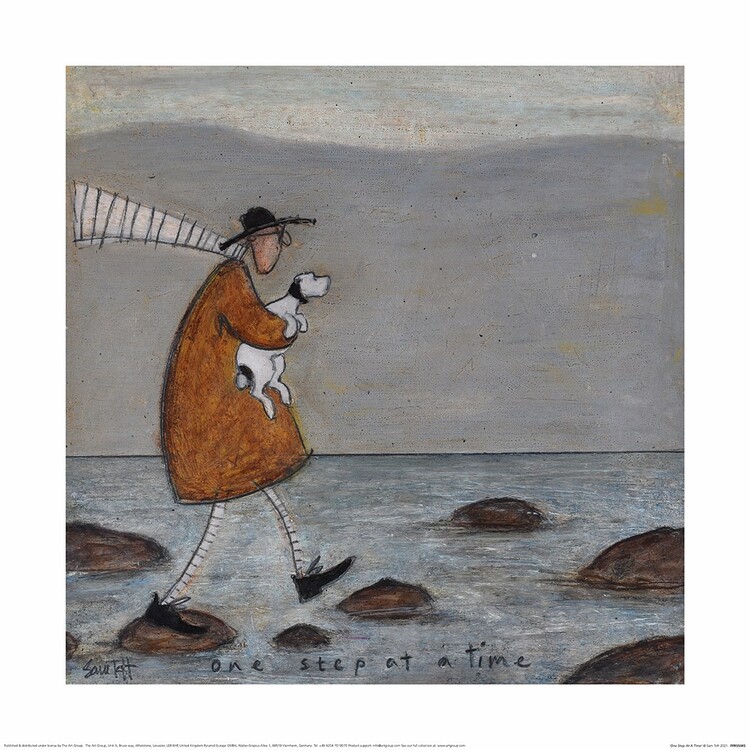 Kunstdruk Sam Toft - One Step At A Time