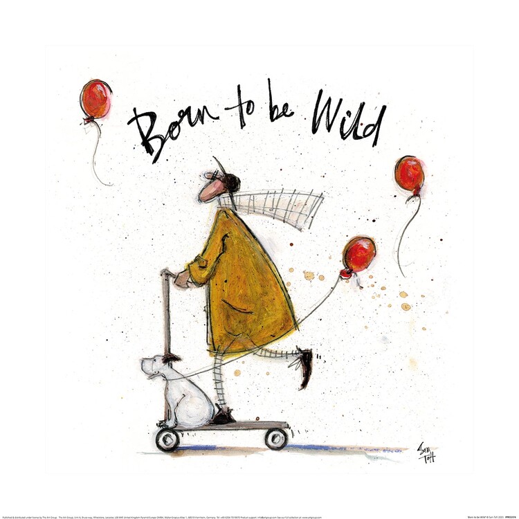 Kunstdruk Sam Toft - Born To Be Wild