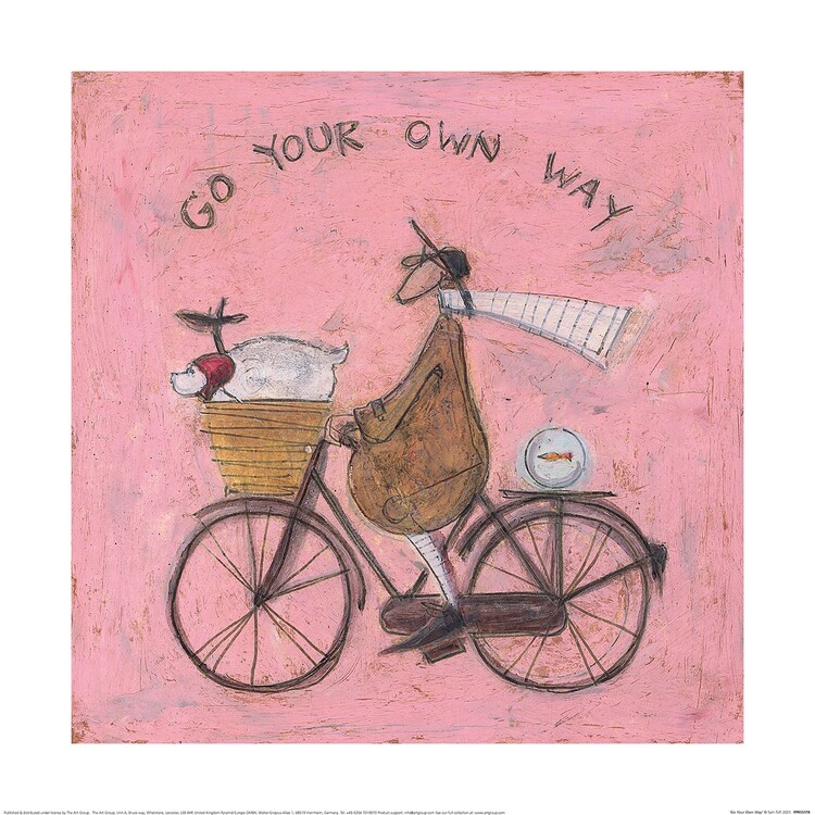 Art Print Sam Toft - Go Your Own Way