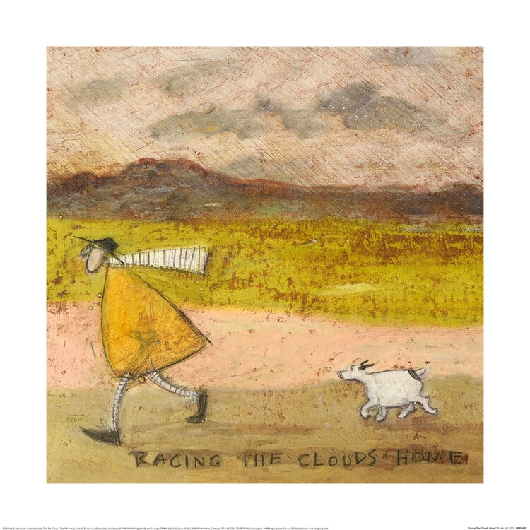 Reproducción de arte Sam Toft - Racing The Clouds Home