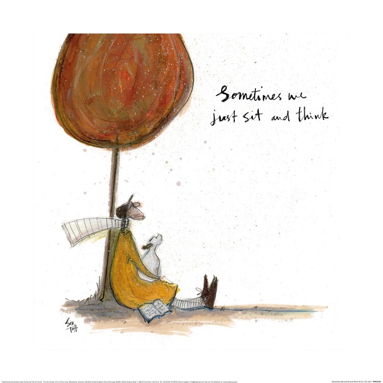 Kunstdruk Sam Toft - Sometimes We Just Sit And Think