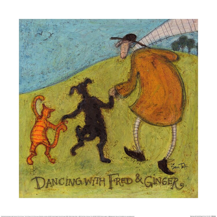 Kunstdruck Sam Toft - Dancing With Fred & Ginger