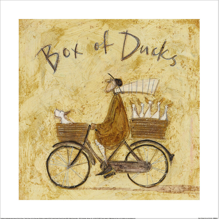 Kunstdruck Sam Toft - Box Of Ducks
