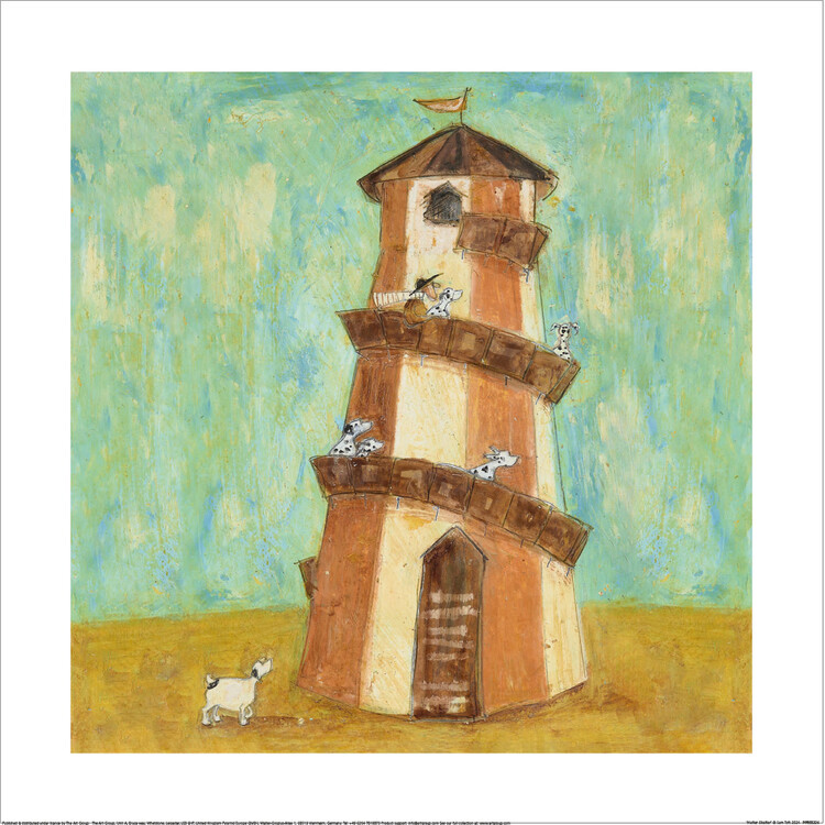 Kunstdruck Sam Toft - Helter Skelter