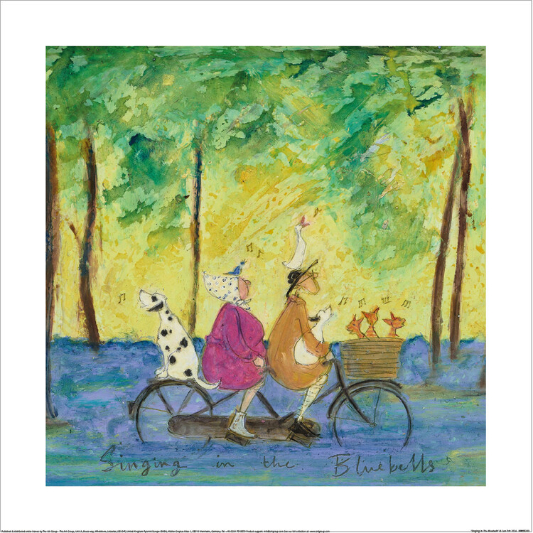 Stampa d'arte Sam Toft - Singing In The Bluebells