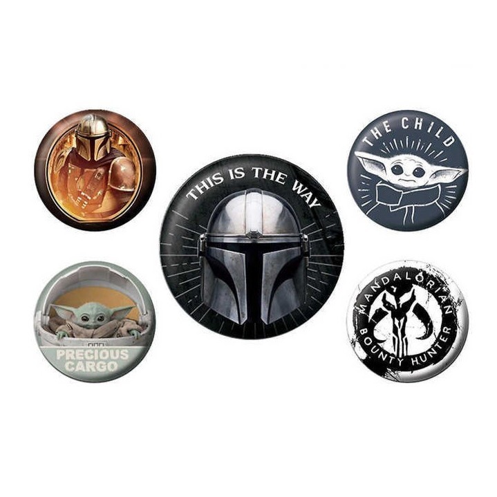 Plackový set Star Wars: The Mandalorian - This Is The Way