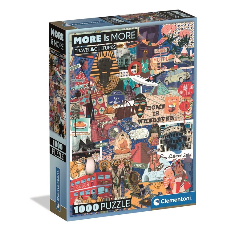 Puzzle More Is More: Travel & Cultures