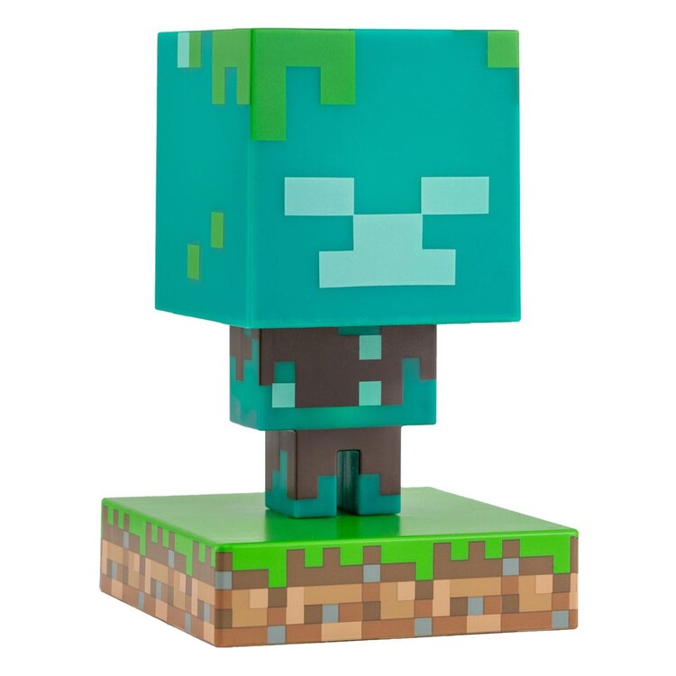 Svietiaca figúrka Minecraft - Drowned Zombie
