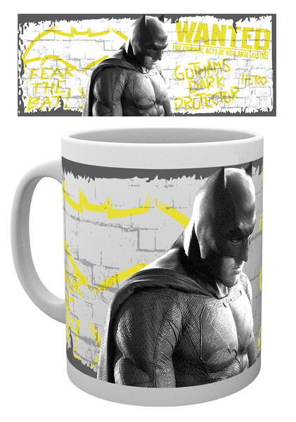 Hrnek Batman vs. Superman: Úsvit spravedlnosti - Wanted