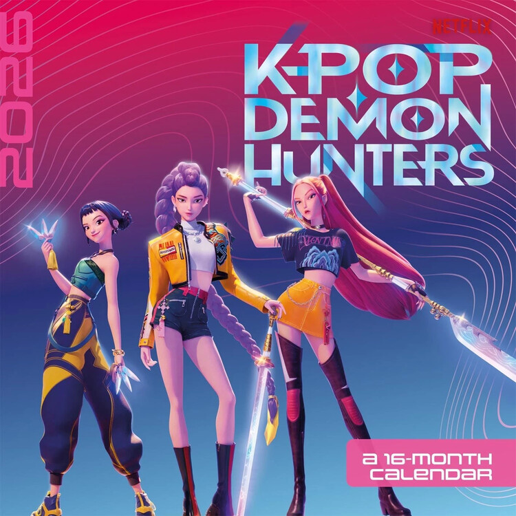 Calendario 2027 K-pop Demon Hunters
